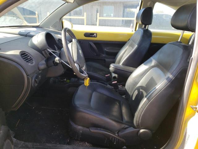 3VWPW3AG8AM005162 - 2010 VOLKSWAGEN NEW BEETLE YELLOW photo 7