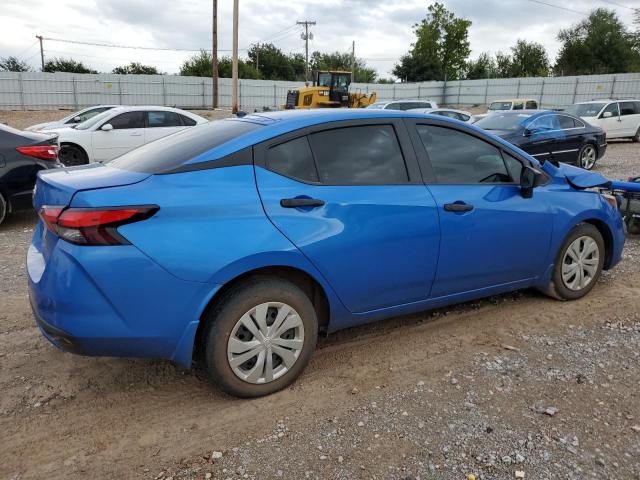 3N1CN8DV9ML857741 - 2021 NISSAN VERSA S BLUE photo 3