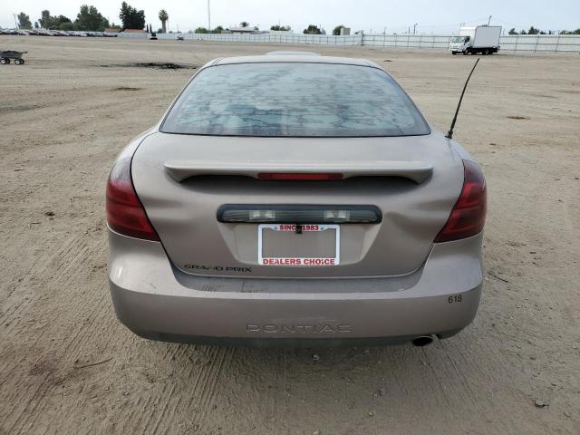 2G2WP552961169786 - 2006 PONTIAC GRAND PRIX TAN photo 6