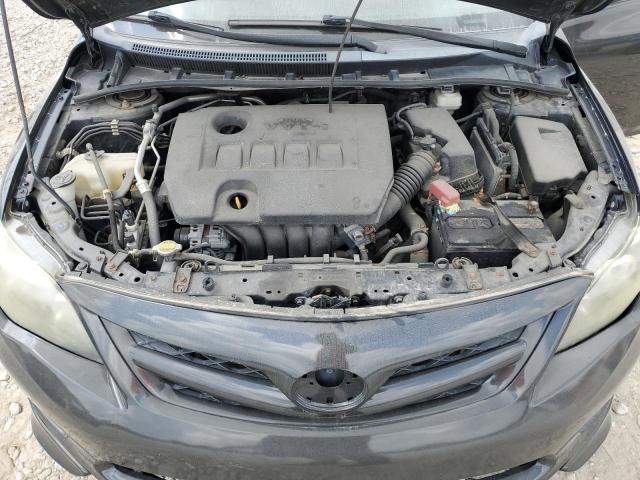 5YFBU4EE3CP012193 - 2012 TOYOTA COROLLA BASE Черный фото 11