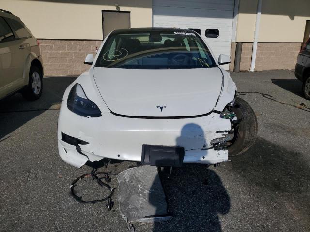 5YJ3E1EA0MF017152 - 2021 TESLA MODEL 3 WHITE photo 5