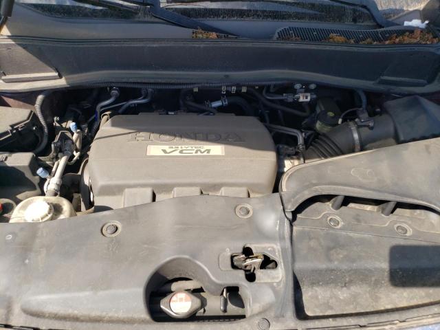 5FNYF38469B002179 - 2009 HONDA PILOT EX BURGUNDY photo 12