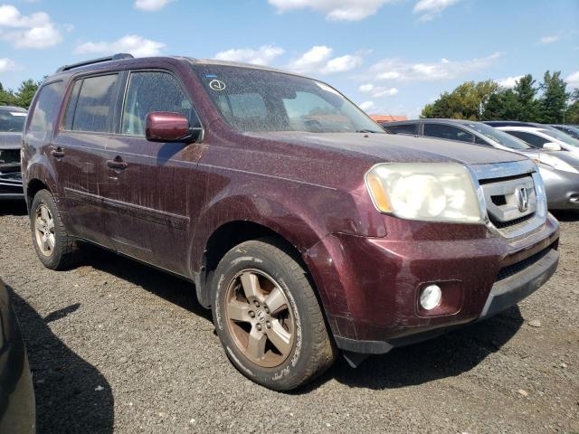 5FNYF38469B002179 - 2009 HONDA PILOT EX BURGUNDY photo 4