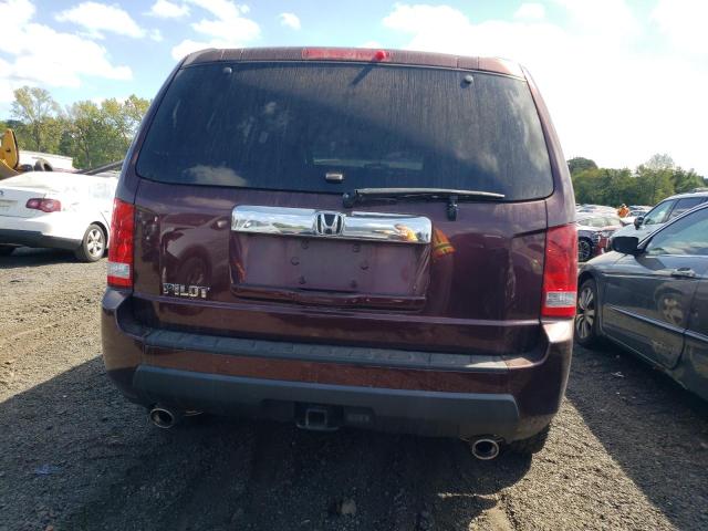 5FNYF38469B002179 - 2009 HONDA PILOT EX BURGUNDY photo 6