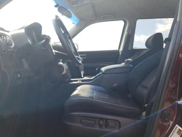 5FNYF38469B002179 - 2009 HONDA PILOT EX BURGUNDY photo 7