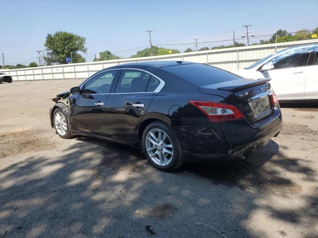 1N4AA51E89C846242 - 2009 NISSAN MAXIMA S BLACK photo 2