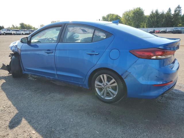 KMHD84LF9JU522052 - 2018 HYUNDAI ELANTRA SEL BLUE photo 2