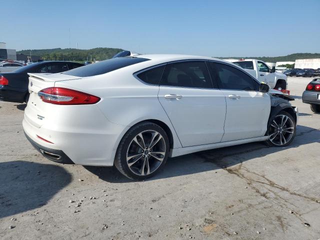 3FA6P0D97KR241965 - 2019 FORD FUSION TITANIUM WHITE photo 3