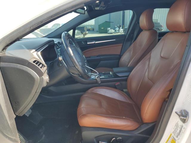 3FA6P0D97KR241965 - 2019 FORD FUSION TITANIUM WHITE photo 7