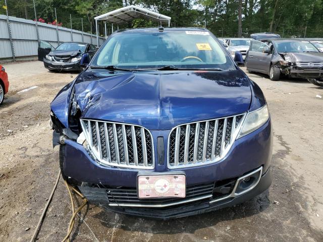 2LMDJ6JK0BBJ12753 - 2011 LINCOLN MKX BLUE photo 5