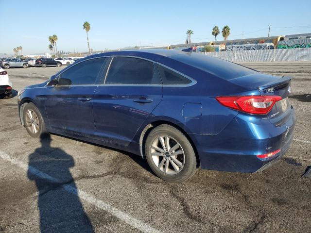 5NPE24AF7GH280331 - 2016 HYUNDAI SONATA SE BLUE photo 2