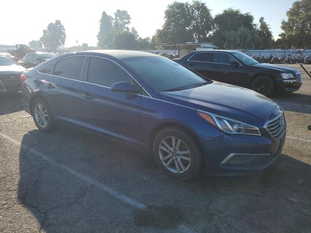 5NPE24AF7GH280331 - 2016 HYUNDAI SONATA SE BLUE photo 4