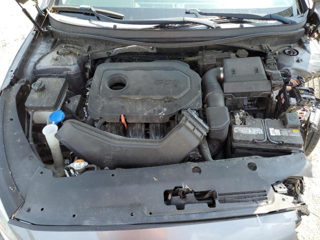 5NPE34AF4KH791212 - 2019 HYUNDAI SONATA LIMITED ნაცრისფერი ფოტო 11