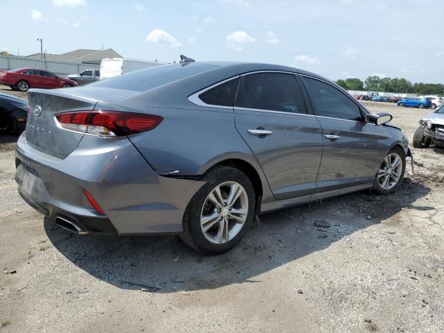 5NPE34AF4KH791212 - 2019 HYUNDAI SONATA LIMITED ნაცრისფერი ფოტო 3