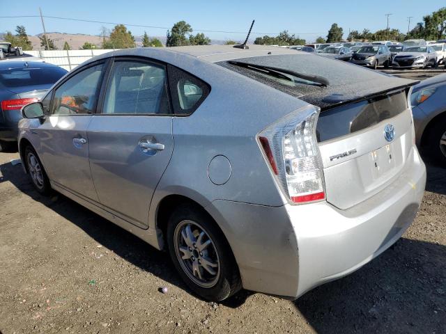 JTDKN3DU6A1016529 - 2010 TOYOTA PRIUS SILVER photo 2