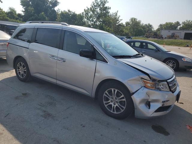 5FNRL5H41DB020509 - 2013 HONDA ODYSSEY EX SILVER photo 4