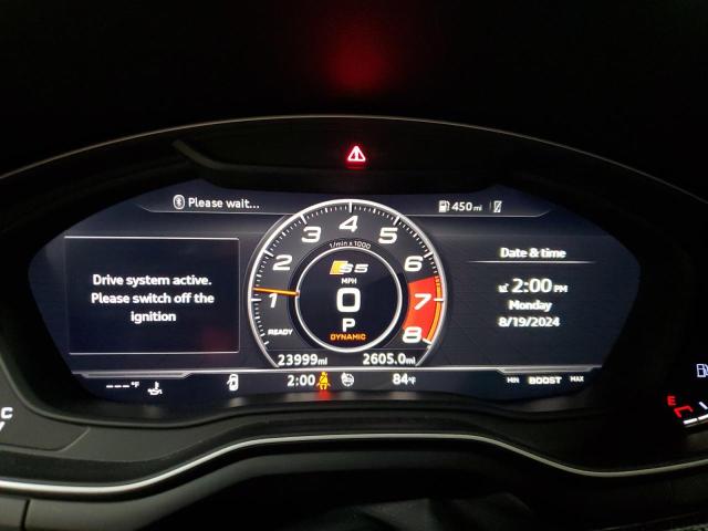 WAUC4CF52JA105234 - 2018 AUDI S5 PRESTIGE 灰色 照片 9