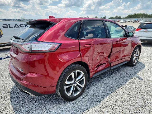 2FMTK3AP8FBC38265 - 2015 FORD EDGE SPORT 红色 照片 3