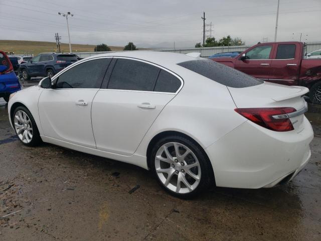 2G4GU5GX3H9175360 - 2017 BUICK REGAL GS WHITE photo 2