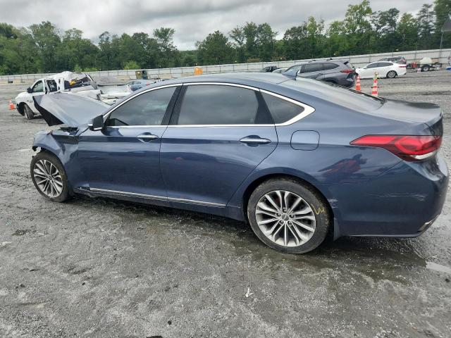 KMHGN4JE2FU066340 - 2015 HYUNDAI GENESIS 3.8L ლურჯი ფოტო 2