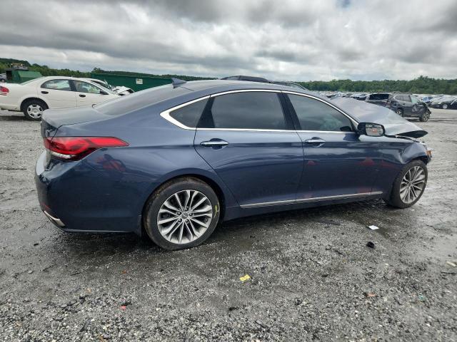 KMHGN4JE2FU066340 - 2015 HYUNDAI GENESIS 3.8L ლურჯი ფოტო 3