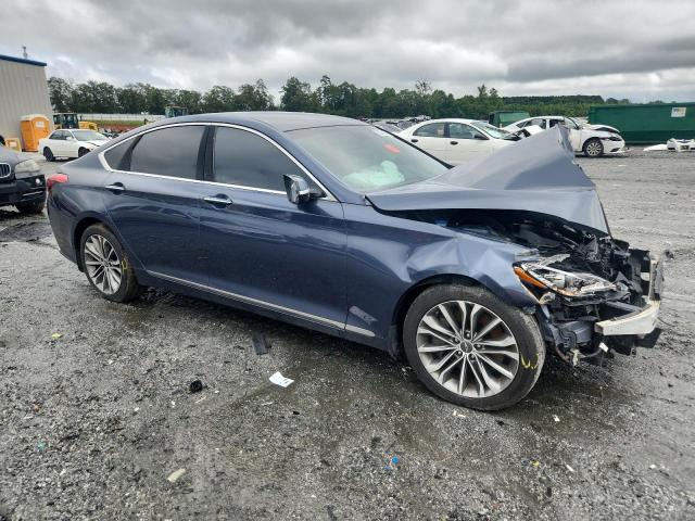 KMHGN4JE2FU066340 - 2015 HYUNDAI GENESIS 3.8L ლურჯი ფოტო 4