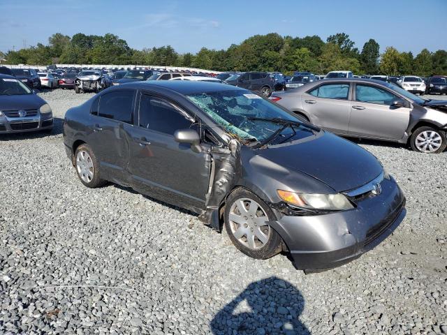 2HGFA165X7H307649 - 2007 HONDA CIVIC LX GRAY photo 4