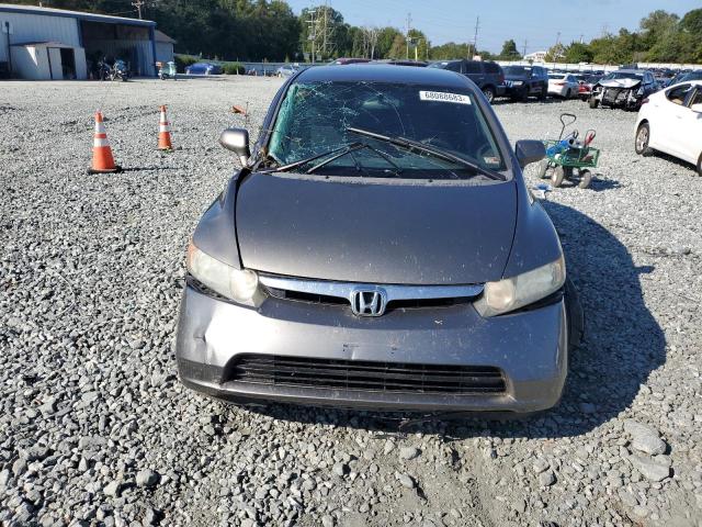 2HGFA165X7H307649 - 2007 HONDA CIVIC LX GRAY photo 5