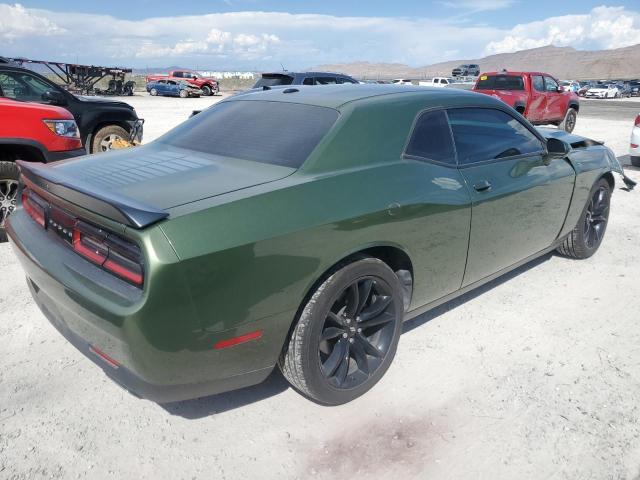 2C3CDZAG5JH171894 - 2018 DODGE CHALLENGER SXT GREEN photo 3