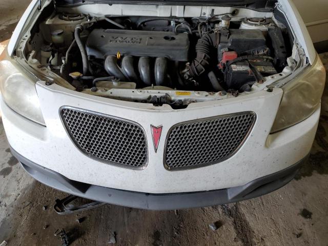 5Y2SL65828Z413112 - 2008 PONTIAC VIBE WHITE photo 11