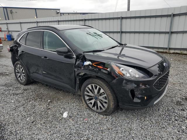 1FMCU9DZ4MUB05147 - 2021 FORD ESCAPE TITANIUM BLACK photo 4