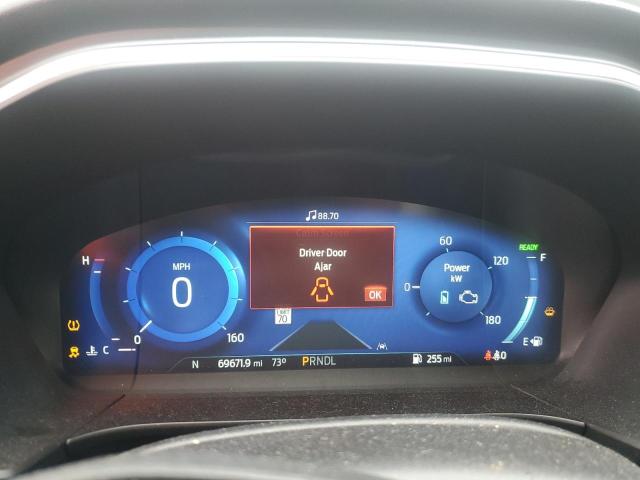 1FMCU9DZ4MUB05147 - 2021 FORD ESCAPE TITANIUM BLACK photo 9