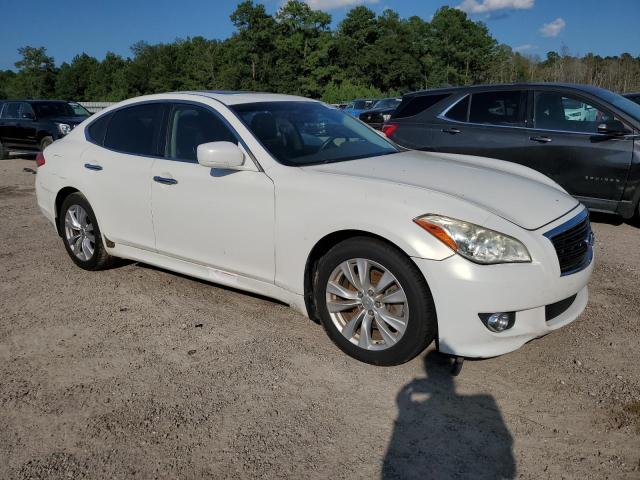 JN1BY1AP4BM324506 - 2011 INFINITI M37 WHITE photo 4