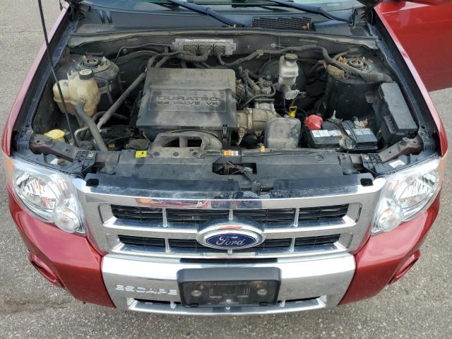 1FMCU9EG9CKC64530 - 2012 FORD ESCAPE LIMITED 红色 照片 12