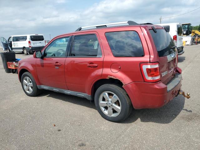 1FMCU9EG9CKC64530 - 2012 FORD ESCAPE LIMITED 红色 照片 2