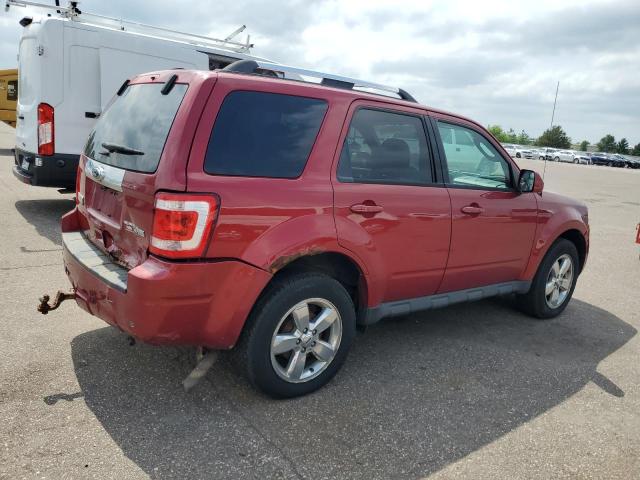 1FMCU9EG9CKC64530 - 2012 FORD ESCAPE LIMITED 红色 照片 3
