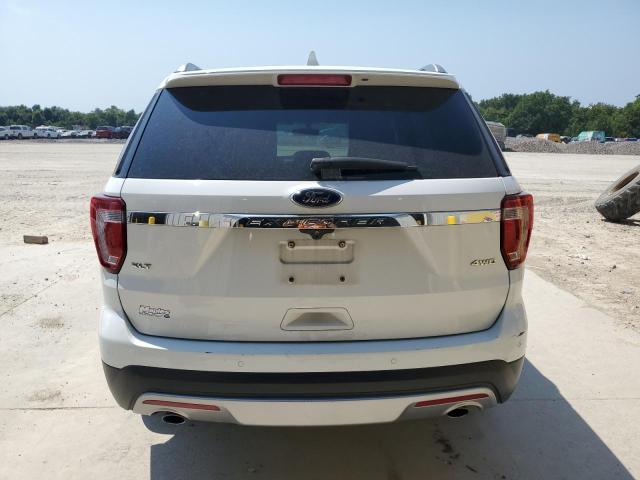 1FM5K8D88HGE35880 - 2017 FORD EXPLORER XLT თეთრი ფოტო 6