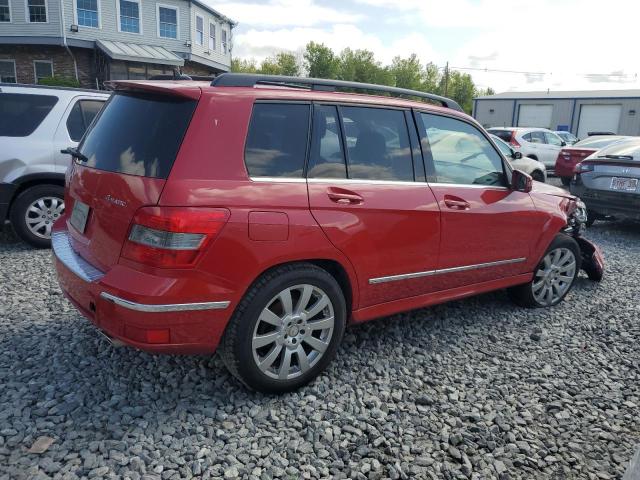 WDCGG8HB9BF641110 - 2011 MERCEDES-BENZ GLK 350 4MATIC RED photo 3