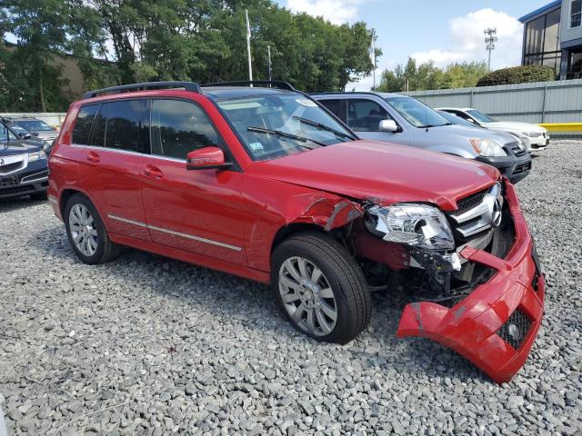WDCGG8HB9BF641110 - 2011 MERCEDES-BENZ GLK 350 4MATIC RED photo 4