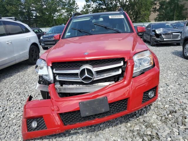 WDCGG8HB9BF641110 - 2011 MERCEDES-BENZ GLK 350 4MATIC RED photo 5