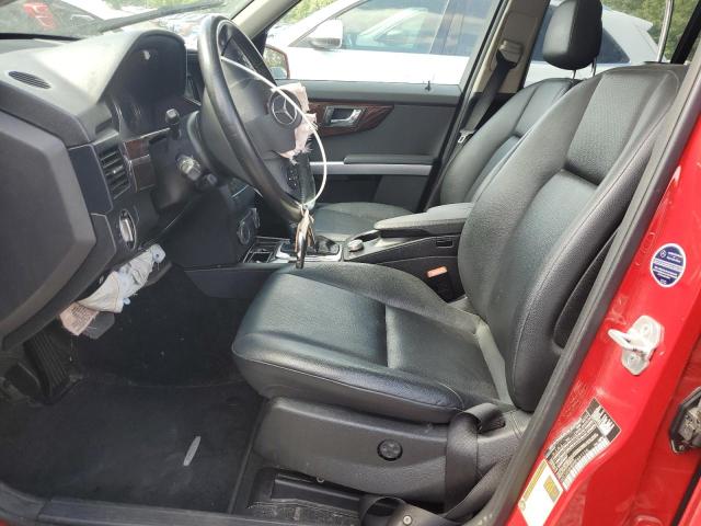 WDCGG8HB9BF641110 - 2011 MERCEDES-BENZ GLK 350 4MATIC RED photo 7