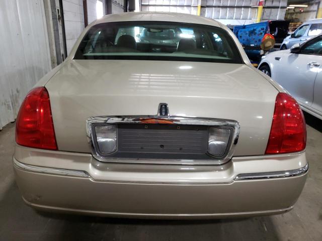 2LNHM82VX9X617091 - 2009 LINCOLN TOWN CAR SIGNATURE LIMITED BEIGE photo 6