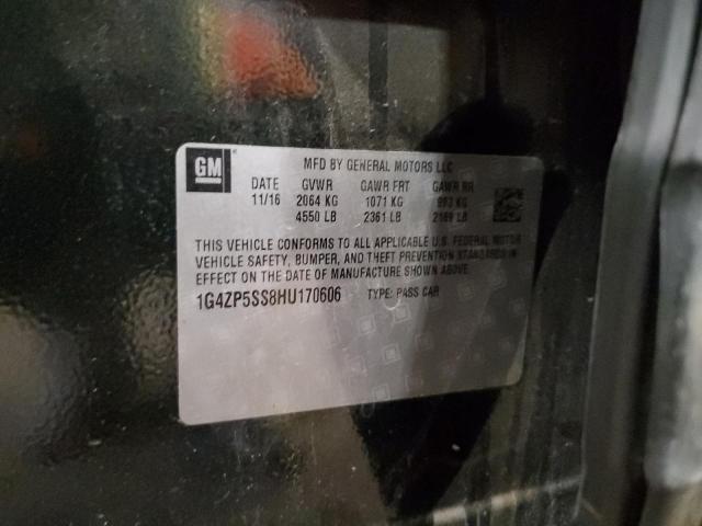 1G4ZP5SS8HU170606 - 2017 BUICK LACROSSE ESSENCE Qara foto 12