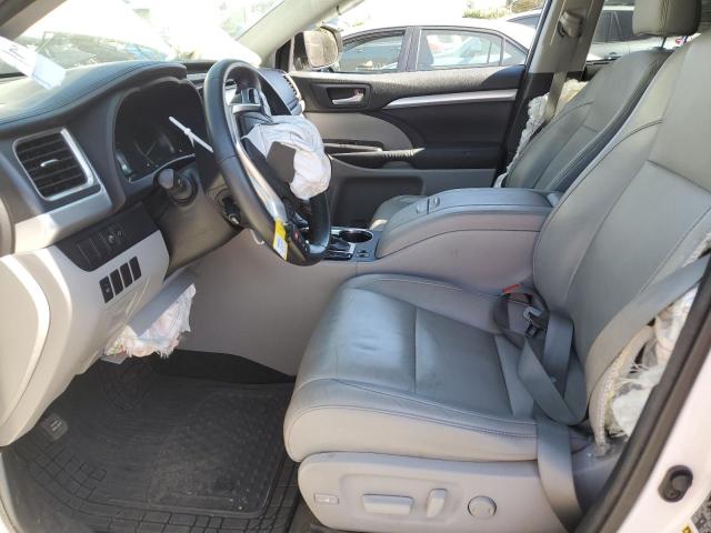 5TDJKRFH5FS110225 - 2015 TOYOTA HIGHLANDER XLE WHITE photo 7