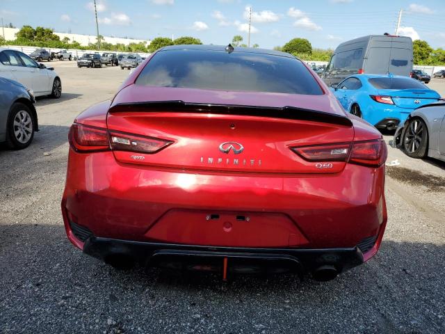 JN1EV7KLXMM470433 - 2021 INFINITI Q60 LUXE RED photo 6