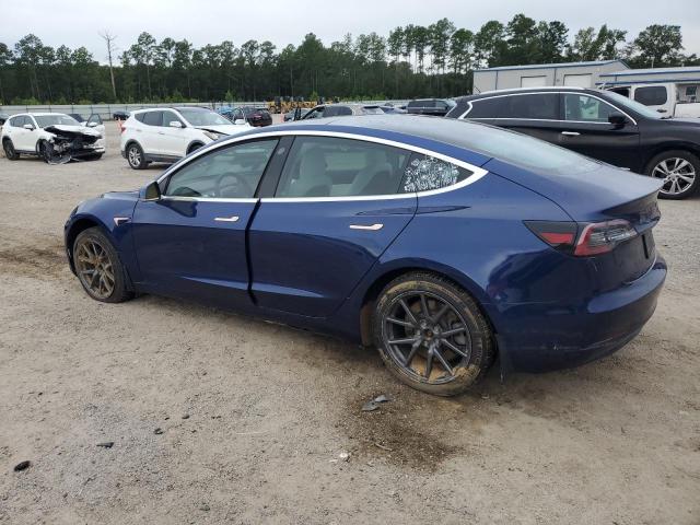 5YJ3E1EA8LF606786 - 2020 TESLA MODEL 3 BLUE photo 2