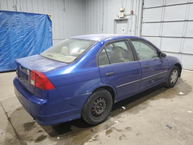 2HGES16364H637582 - 2004 HONDA CIVIC DX VP 蓝色 照片 3