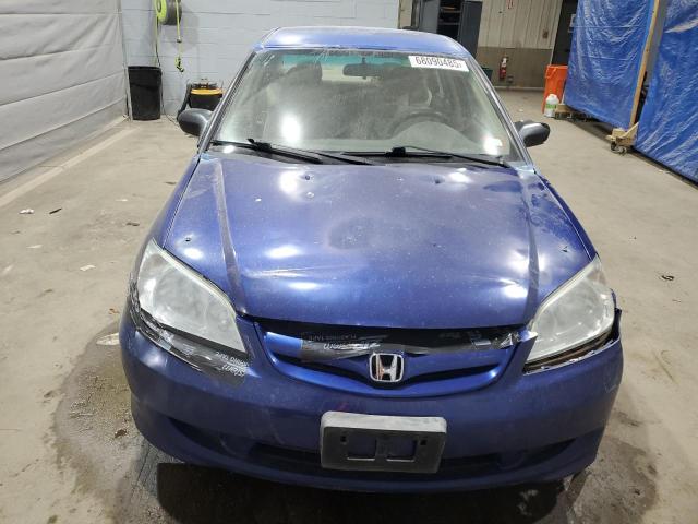 2HGES16364H637582 - 2004 HONDA CIVIC DX VP 蓝色 照片 5