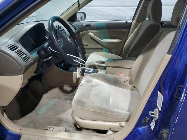 2HGES16364H637582 - 2004 HONDA CIVIC DX VP 蓝色 照片 7