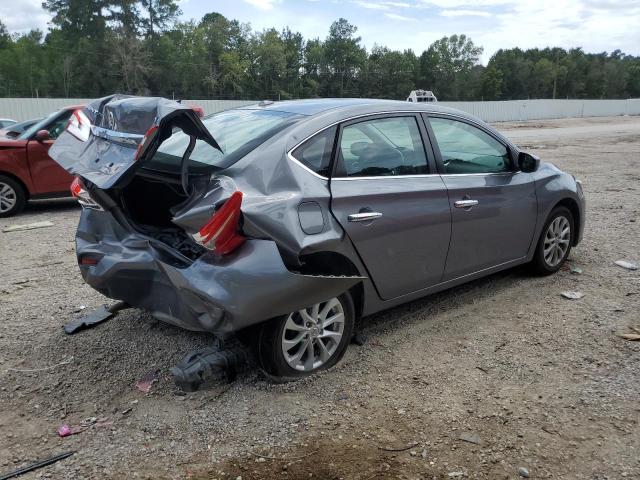 3N1AB7AP3KY431821 - 2019 NISSAN SENTRA S GRAY photo 3